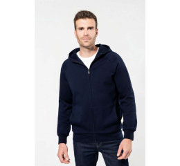 MEN'S ZIPPED HOODIE