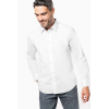 LONG-SLEEVED COTTON/ELASTANE SHIRT