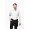 MEN'S LONG-SLEEVED COTTON POPLIN SHIRT