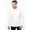 LONG-SLEEVED WASHED OXFORD COTTON SHIRT