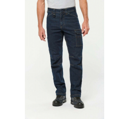 MEN'S MULTIPOCKET DENIM TROUSERS