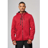 MEN'S HEATHER HOODED JACKET