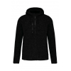 MEN'S HEATHER HOODED JACKET