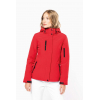 LADIES’ HOODED SOFTSHELL LINED PARKA