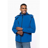 MEN'S DETACHABLE HOODED SOFTSHELL JACKET