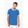 MEN'S TWO-TONE PIQUÉ POLO SHIRT