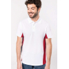 FLAG - SHORT-SLEEVED TWO-TONE POLO SHIRT