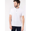 MEN'S SHORT SLEEVE POLO SHIRT WITH MANDARIN COLLAR