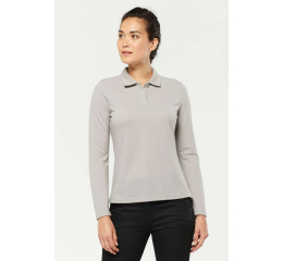 LADIES' LONG-SLEEVED POLO SHIRT