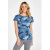 SOL'S CAMO WOMEN - ROUND COLLAR T-SHIRT