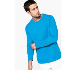 MEN'S LONG-SLEEVED CREW NECK T-SHIRT