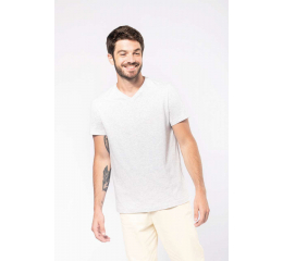 MEN'S SHORT-SLEEVED V-NECK T-SHIRT