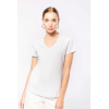 LADIES' SHORT-SLEEVED V-NECK T-SHIRT