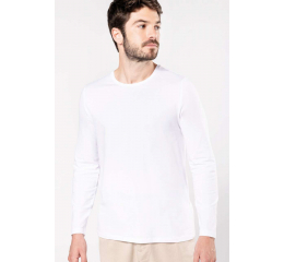 MEN'S LONG-SLEEVED CREW NECK T-SHIRT