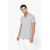 MEN'S PIQUÉ KNIT V-NECK T-SHIRT