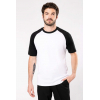 BASEBALL - SHORT-SLEEVED TWO-TONE T-SHIRT