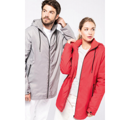 KA6153 UNISEX HOODED JACKET WITH MICRO-POLARFLEECE LINING