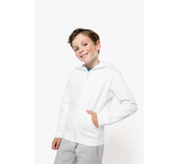 KIDS FULL ZIP HOODED SWEATSHIRT