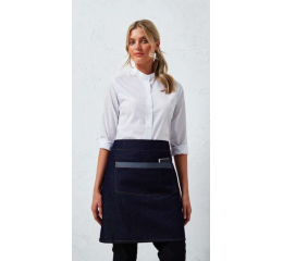 'DOMAIN' CONTRAST DENIM WAIST APRON
