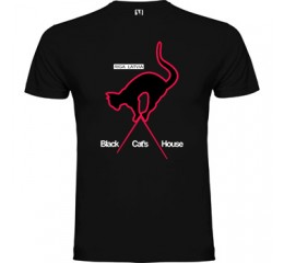 T-krekls "Black Cat's House"