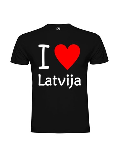 T-krekls "I Love Latvija"