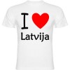 T-krekls "I Love Latvija"