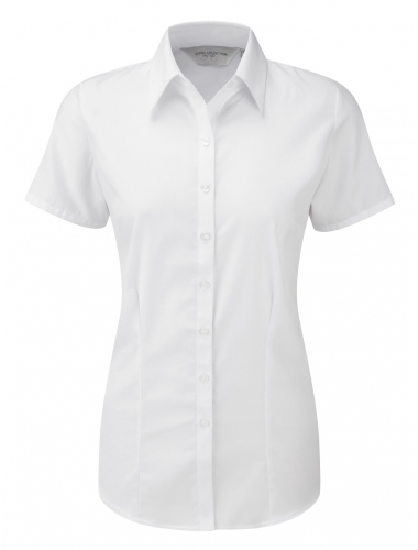 Ladies' SS Herringbone Shirt
