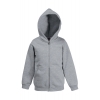 Kids Hooded Zip Sweat