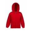 Kids Hooded Zip Sweat