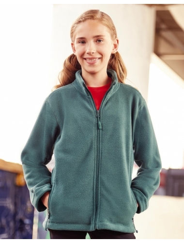 Kids Full Zip Outdoor Fleece