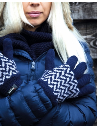 Pattern Thinsulate Glove