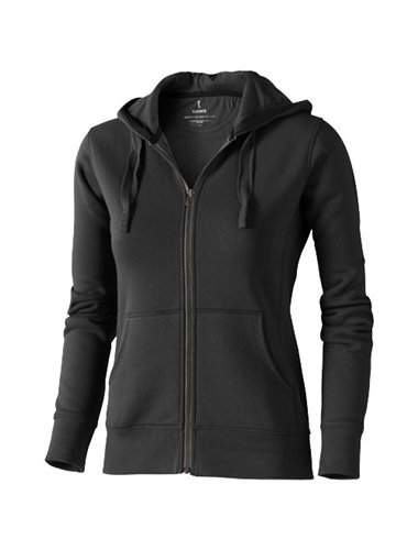 Arora hooded full zip ladies sweater