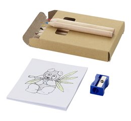 8 piece colouring set