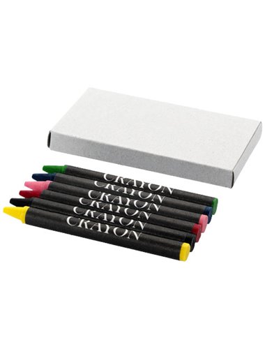 6 piece crayon set