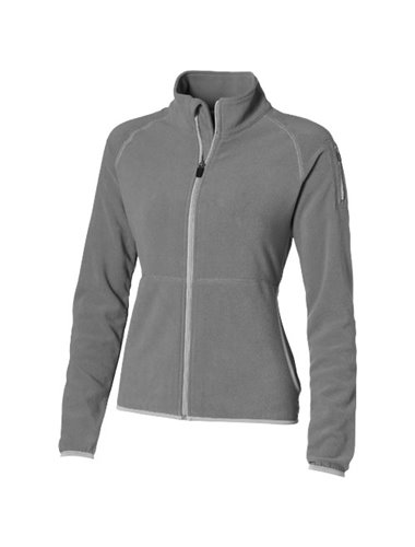 Drop shot full zip micro fleece ladies jacket