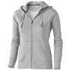 Arora hooded full zip ladies sweater