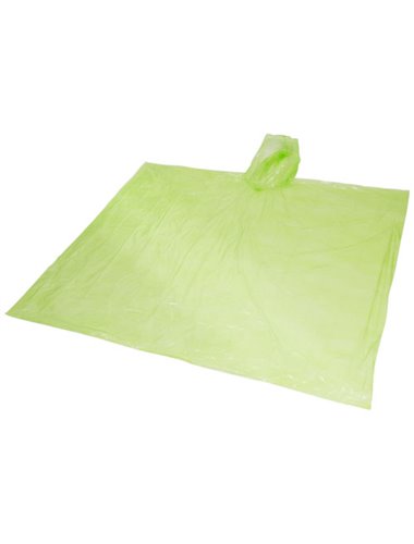 Ziva disposable rain poncho with pouch