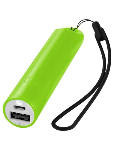 Beam power bank with lanyard and light 2200mAh