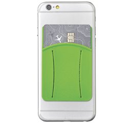 Silicone Phone Wallet with Finger Slot