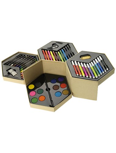 52 piece colouring set