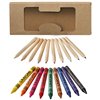 19 piece pencil and crayon set