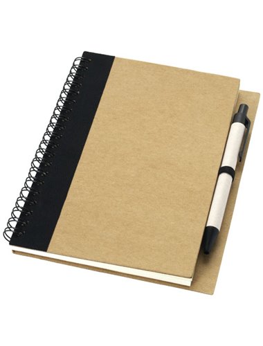 Priestly notebook and pen