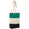 Cotton Colour Block Tote