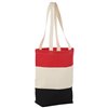 Cotton Colour Block Tote