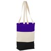 Cotton Colour Block Tote