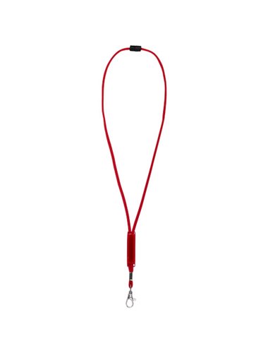 Landa lanyard with adjustable patch