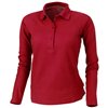 Point long sleeve ladies polo