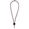 Hagen two-tone lanyard with adjustable disc