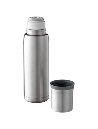 Flow vacuum insulated flask