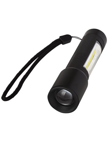 Compact flashlight with COB sidelight Compact flashlight with COB sidelight
